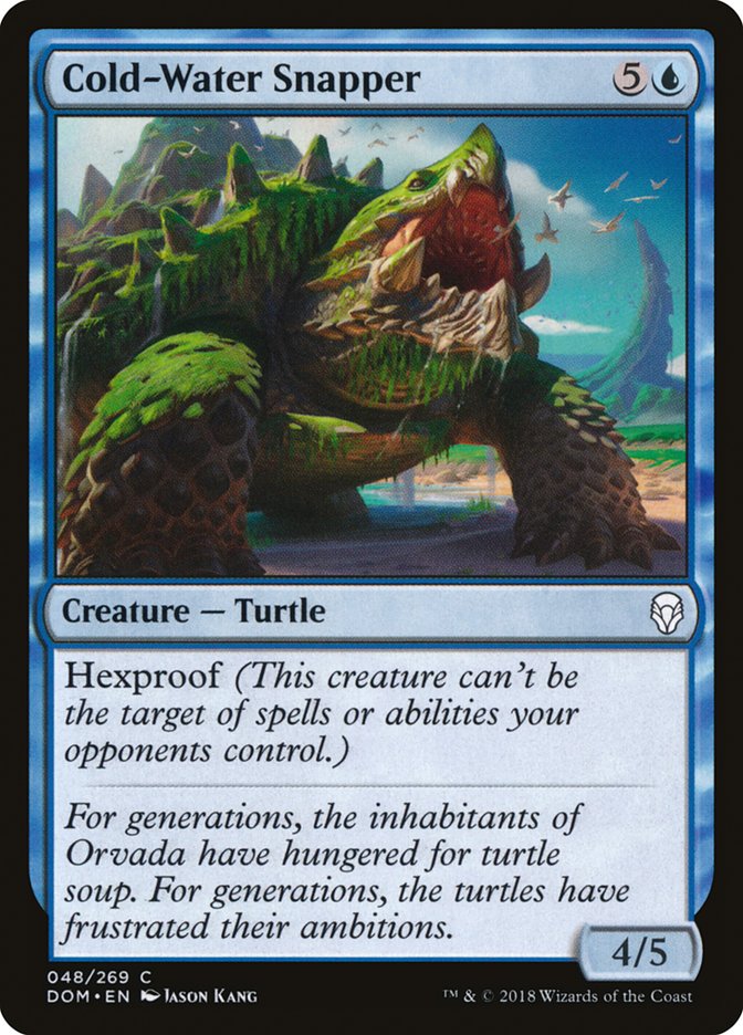 Cold-Water Snapper [Dominaria] - Magic: The Gathering - Card Brawlers | Quebec | Canada |