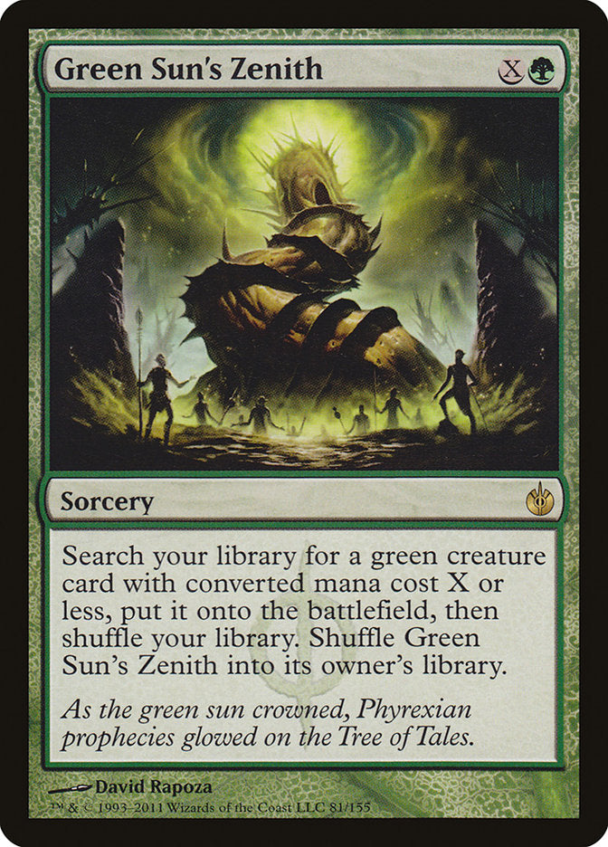 Green Sun's Zenith [Mirrodin Besieged] - Magic: The Gathering - Card Brawlers | Quebec | Canada |