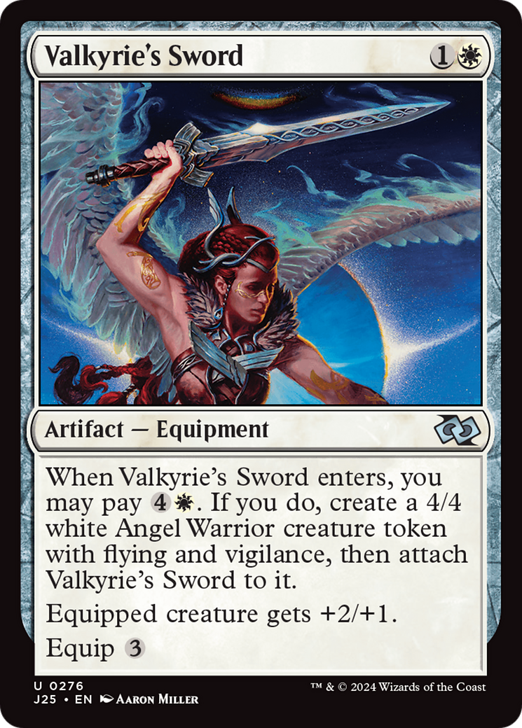 Valkyrie's Sword [Foundations Jumpstart] - Magic: The Gathering - Card Brawlers | Quebec | Canada |