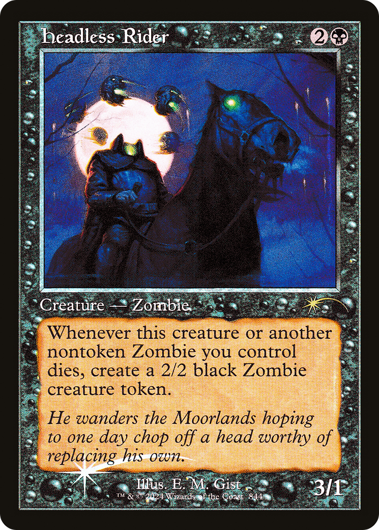 Headless Rider (Retro Frame) [Secret Lair Drop Series] - Magic: The Gathering - Card Brawlers | Quebec | Canada |