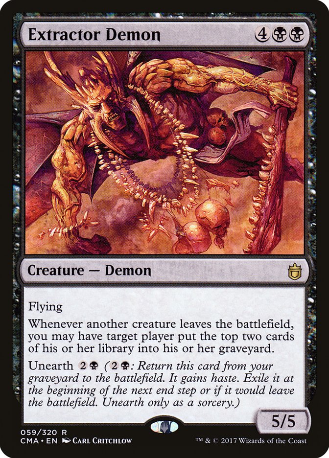 Extractor Demon [Commander Anthology] - Magic: The Gathering - Card Brawlers | Quebec | Canada |