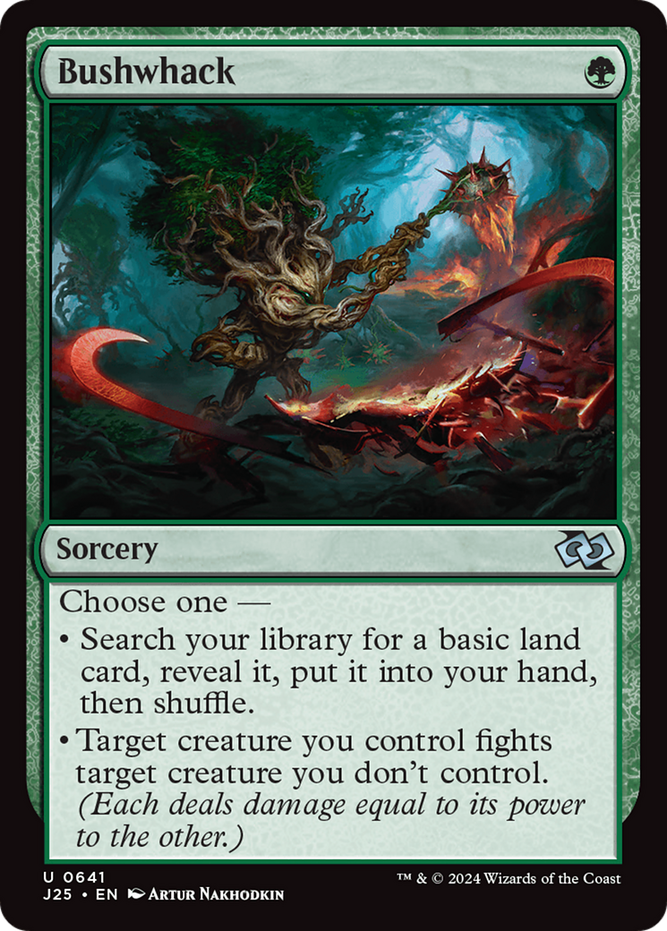 Bushwhack [Foundations Jumpstart] - Magic: The Gathering - Card Brawlers | Quebec | Canada |