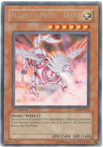 Majestic Mech - Ohka [EOJ-EN015] Rare - Yu-Gi-Oh! - Card Brawlers | Quebec | Canada |