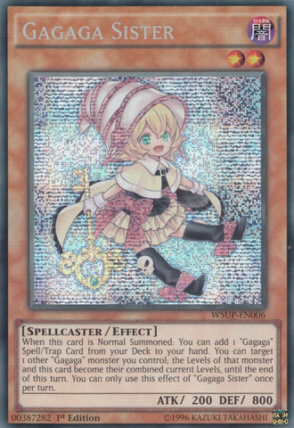 Gagaga Sister [WSUP-EN006] Secret Rare - Yu-Gi-Oh! - Card Brawlers | Quebec | Canada |