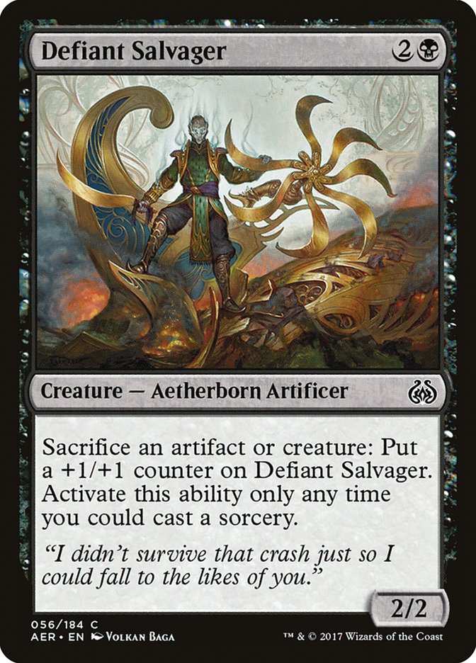 Defiant Salvager [Aether Revolt] - Magic: The Gathering - Card Brawlers | Quebec | Canada |