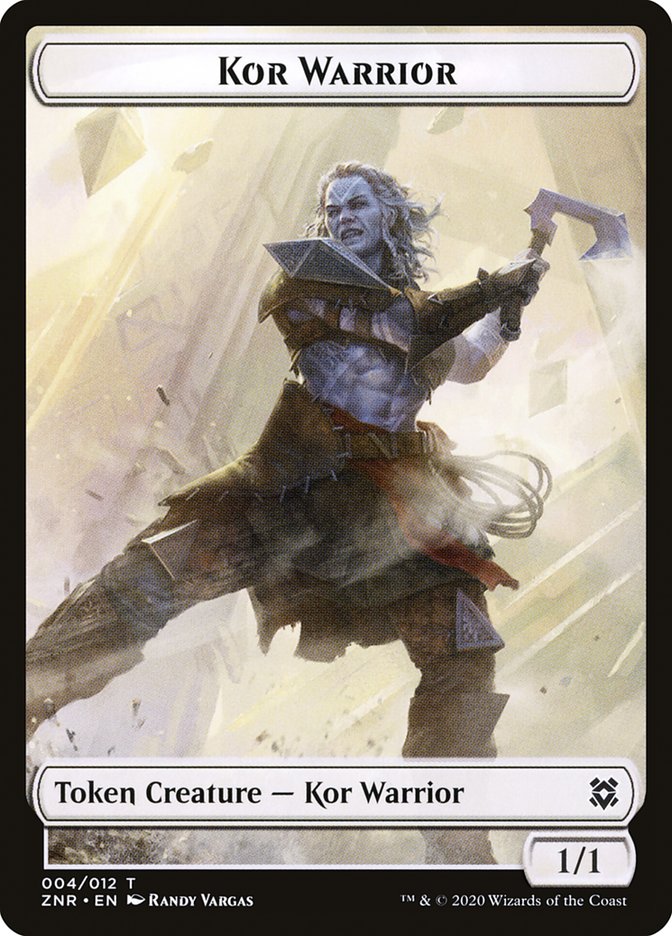 Goblin Construct // Kor Warrior Double-Sided Token [Zendikar Rising Tokens] - Magic: The Gathering - Card Brawlers | Quebec | Canada |