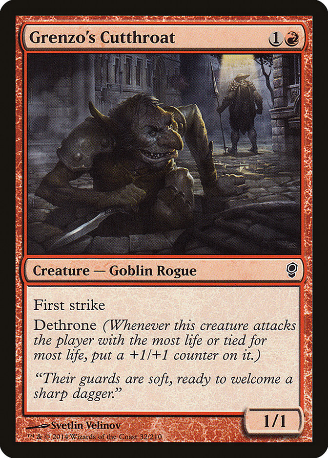 Grenzo's Cutthroat [Conspiracy] - Magic: The Gathering - Card Brawlers | Quebec | Canada |