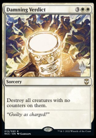 Damning Verdict (Promo Pack) [Streets of New Capenna Commander Promos] - Magic: The Gathering - Card Brawlers | Quebec | Canada |