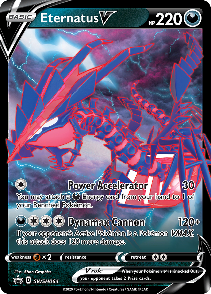 Eternatus V (SWSH064) [Sword & Shield: Black Star Promos] - Pokémon - Card Brawlers | Quebec | Canada |