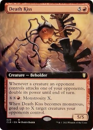 Death Kiss (Extended Art) [Commander Legends: Battle for Baldur's Gate] - Magic: The Gathering - Card Brawlers | Quebec | Canada |