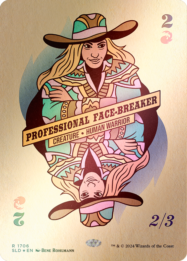 Professional Face-Breaker (Rainbow Foil) [Secret Lair Drop Series] - Magic: The Gathering - Card Brawlers | Quebec | Canada |