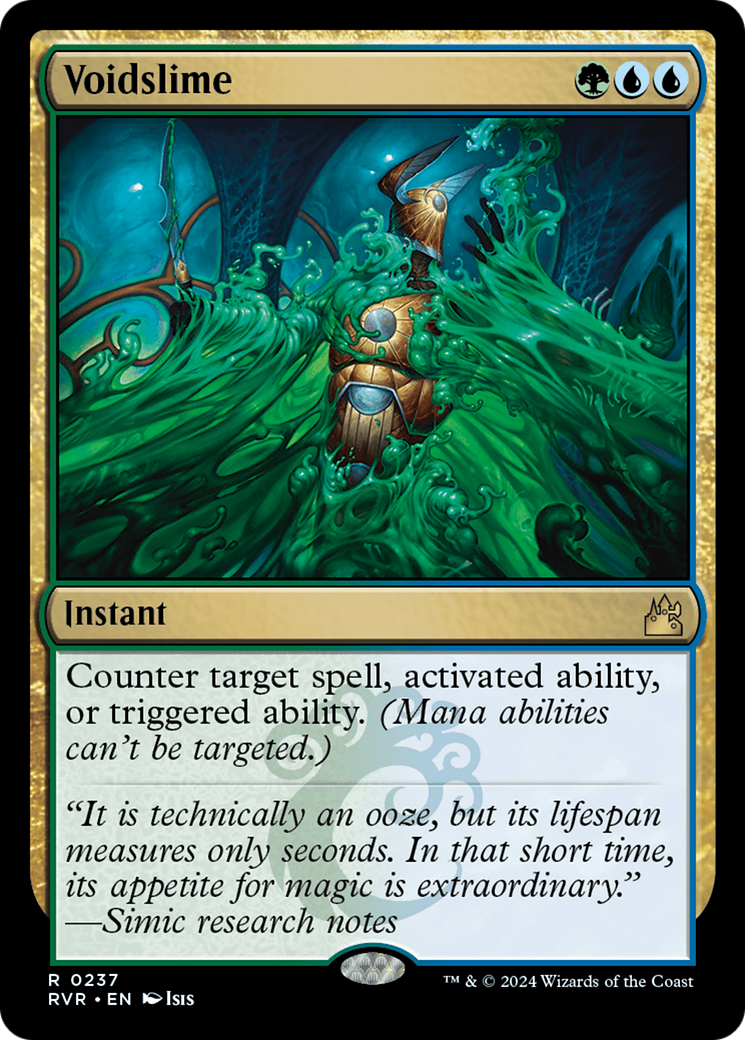 Voidslime [Ravnica Remastered] - Magic: The Gathering - Card Brawlers | Quebec | Canada |