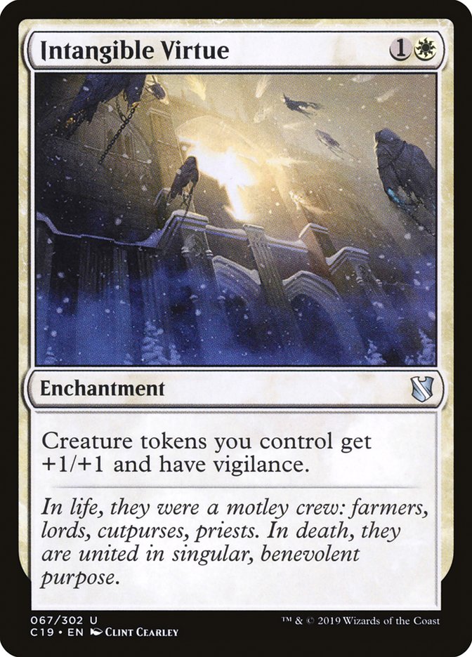 Intangible Virtue [Commander 2019] - Magic: The Gathering - Card Brawlers | Quebec | Canada |