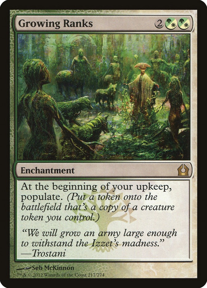 Growing Ranks [Return to Ravnica] - Magic: The Gathering - Card Brawlers | Quebec | Canada |