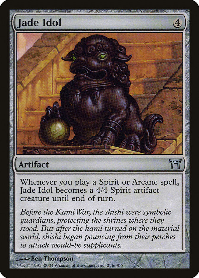 Jade Idol [Champions of Kamigawa] - Magic: The Gathering - Card Brawlers | Quebec | Canada |