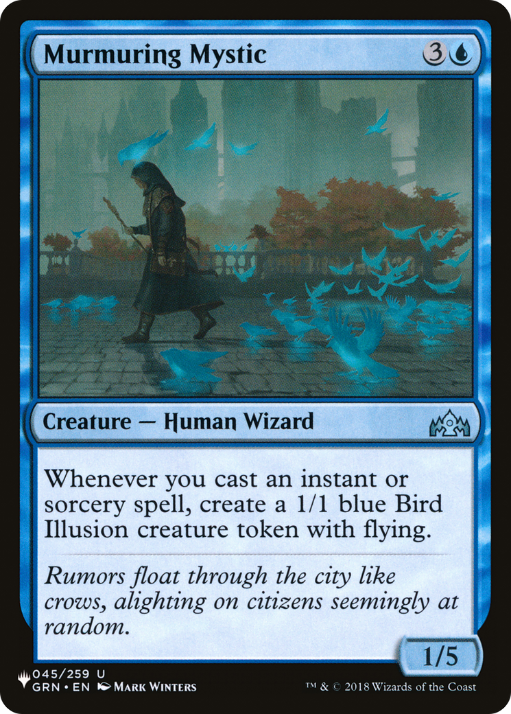 Murmuring Mystic [The List] - Magic: The Gathering - Card Brawlers | Quebec | Canada |