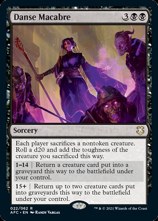 Danse Macabre [Dungeons & Dragons: Adventures in the Forgotten Realms Commander] - Card Brawlers