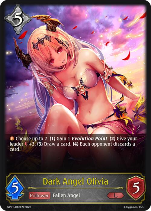 Dark Angel Olivia (SP01 - 046EN) [Seaside Memories] - Card Brawlers