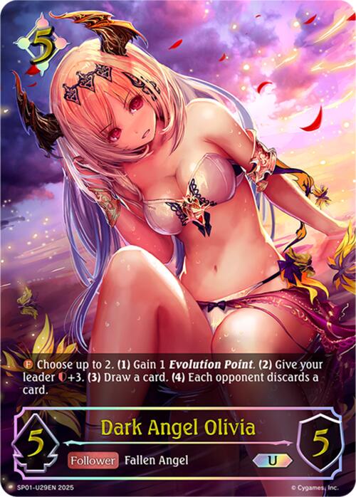 Dark Angel Olivia (U) (SP01 - U29EN) [Seaside Memories] - Card Brawlers