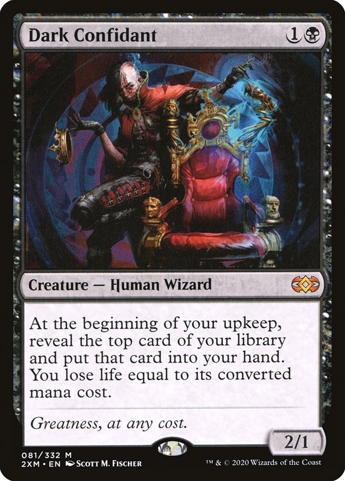 Dark Confidant [Double Masters] - Card Brawlers