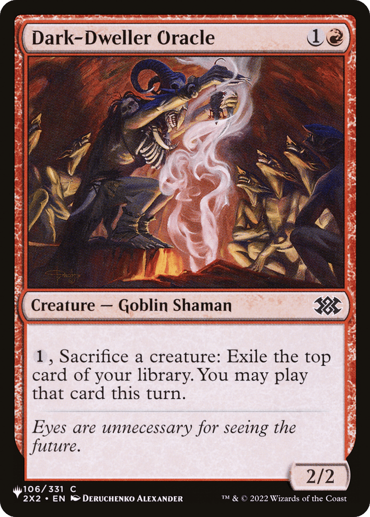 Dark - Dweller Oracle [The List] - Card Brawlers