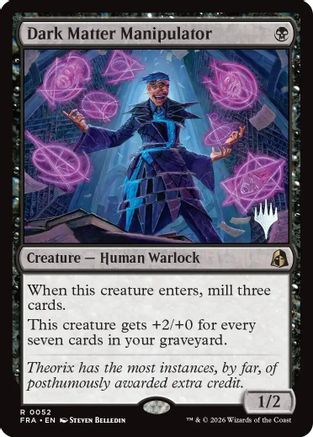 Dark Matter Manipulator (PPFRA-052) - Promo Pack: Reality Fracture Foil - Card Brawlers