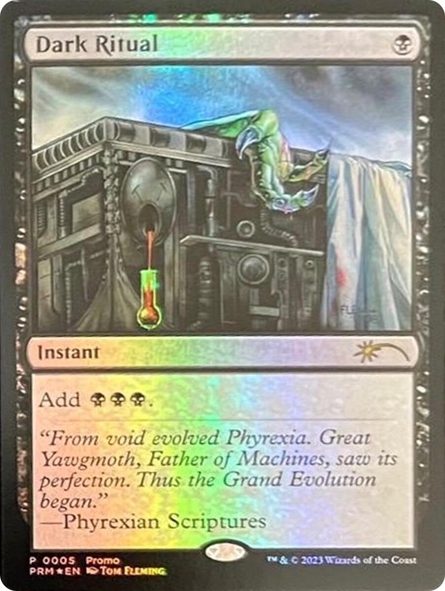Dark Ritual (Graphic Novel Insert) [Media Promos] - Card Brawlers