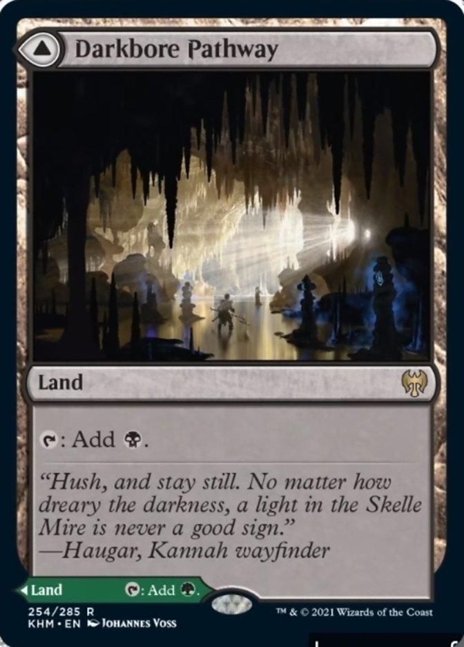 Darkbore Pathway // Slitherbore Pathway [Kaldheim] - Card Brawlers