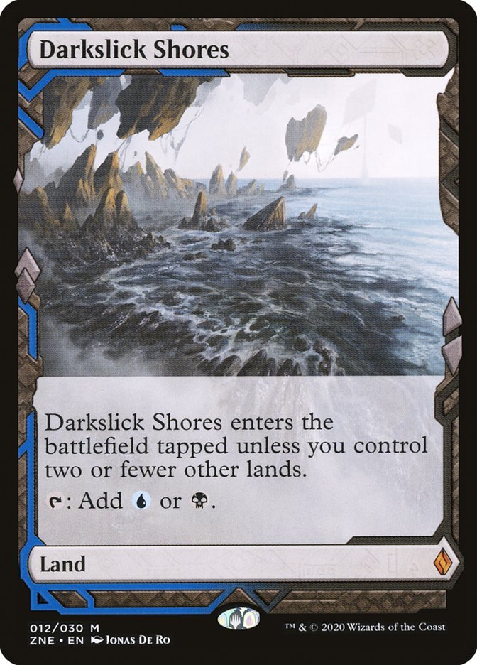 Darkslick Shores (Expeditions) [Zendikar Rising Expeditions] - Card Brawlers
