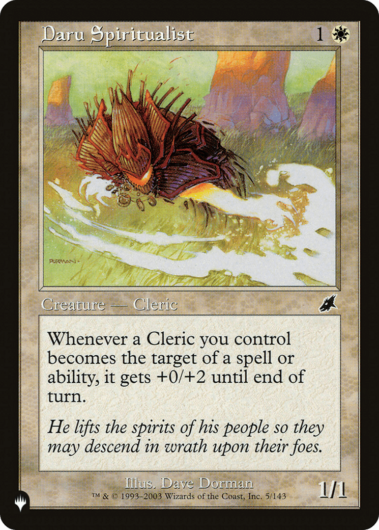 Daru Spiritualist [The List] - Card Brawlers