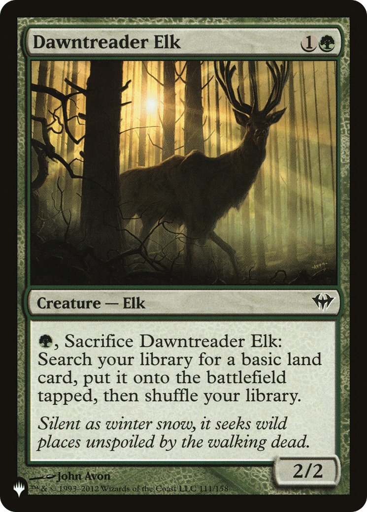 Dawntreader Elk [The List] - Card Brawlers