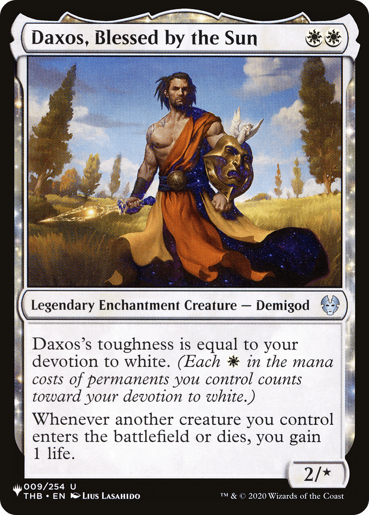 Daxos, Blessed by the Sun [The List] - Card Brawlers
