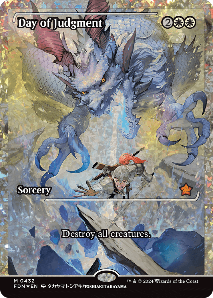 Day of Judgment (Showcase) (Fracture Foil) [Foundations] - Card Brawlers