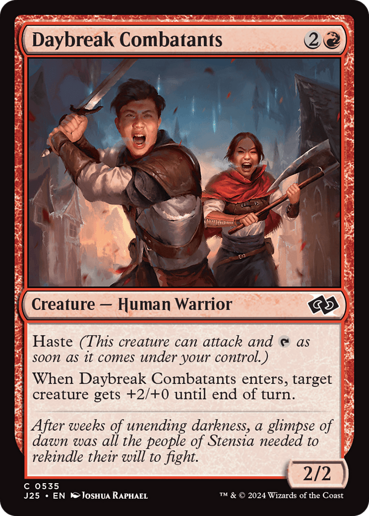 Daybreak Combatants [Foundations Jumpstart] - Card Brawlers