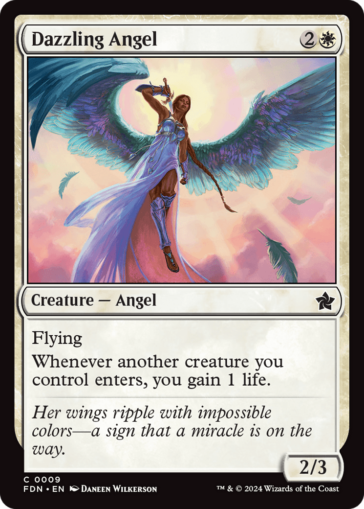 Dazzling Angel [Foundations] - Card Brawlers