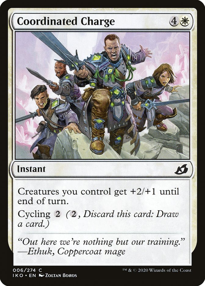 Coordinated Charge [Ikoria: Lair of Behemoths] - Magic: The Gathering - Card Brawlers | Quebec | Canada |