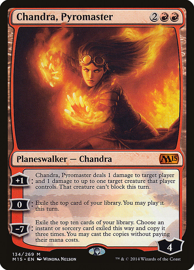 Chandra, Pyromaster [Magic 2015] - Magic: The Gathering - Card Brawlers | Quebec | Canada |