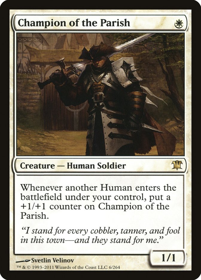 Champion of the Parish [Innistrad] - Magic: The Gathering - Card Brawlers | Quebec | Canada |