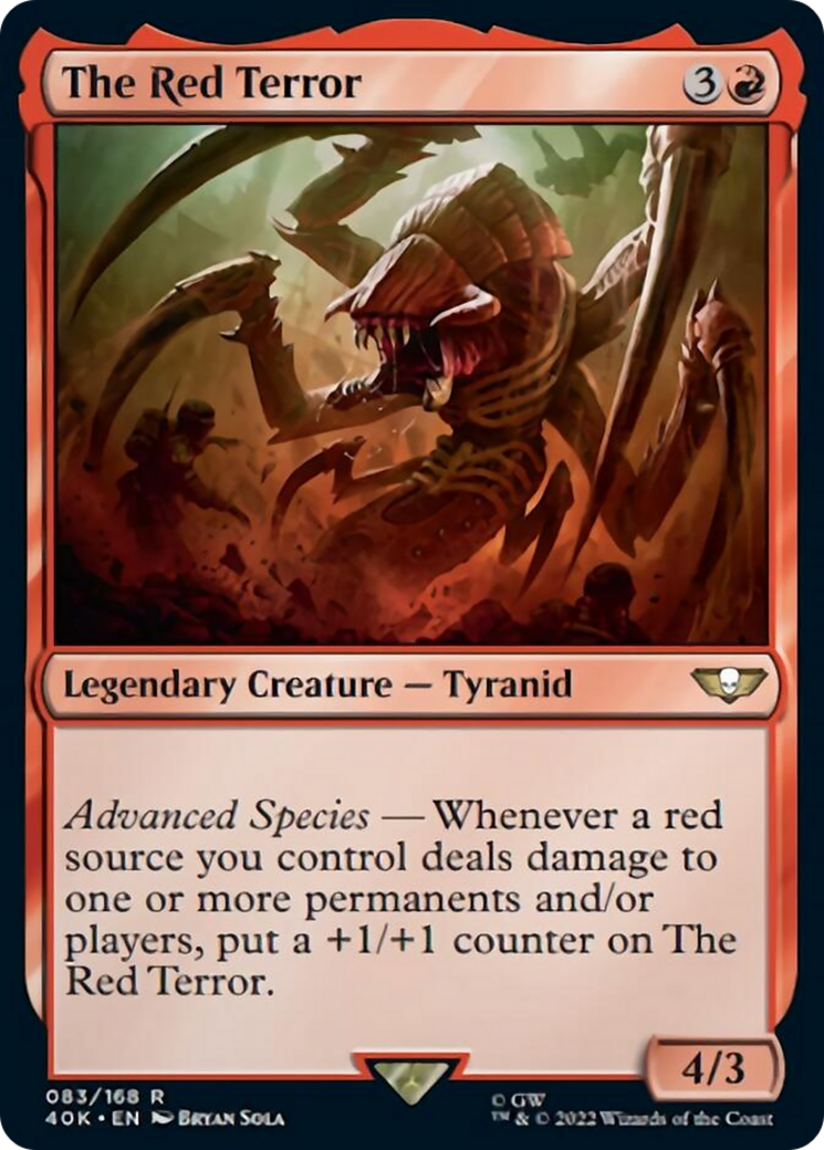 The Red Terror (Surge Foil) [Warhammer 40,000] - Magic: The Gathering - Card Brawlers | Quebec | Canada |