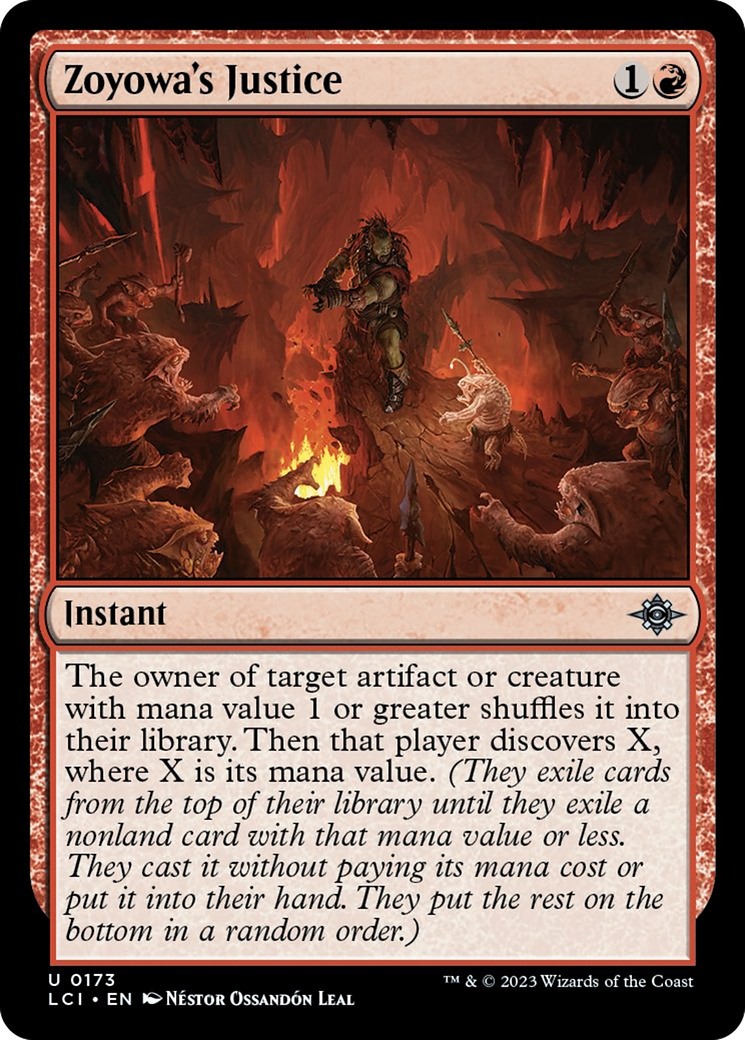 Zoyowa's Justice [The Lost Caverns of Ixalan] - Magic: The Gathering - Card Brawlers | Quebec | Canada |