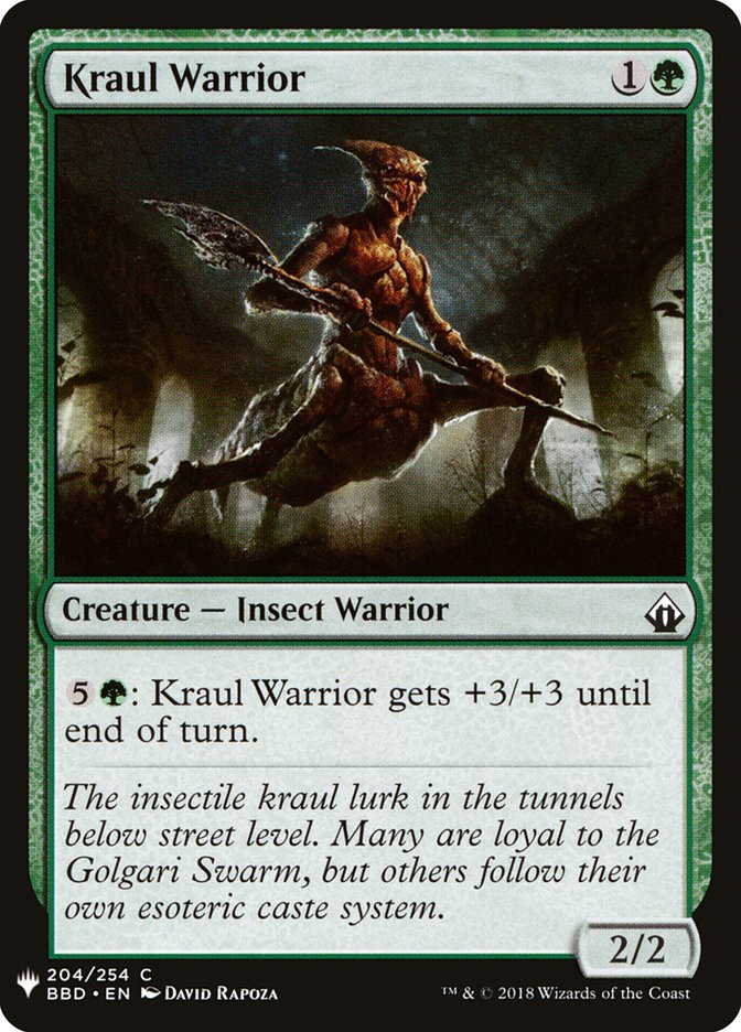 Kraul Warrior [Mystery Booster] - Magic: The Gathering - Card Brawlers | Quebec | Canada |