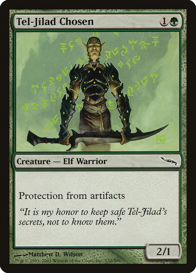 Tel-Jilad Chosen [Mirrodin] - Magic: The Gathering - Card Brawlers | Quebec | Canada |