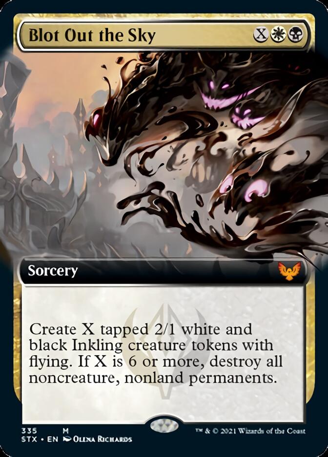 Blot Out the Sky (Extended Art) [Strixhaven: School of Mages] - Magic: The Gathering - Card Brawlers | Quebec | Canada |