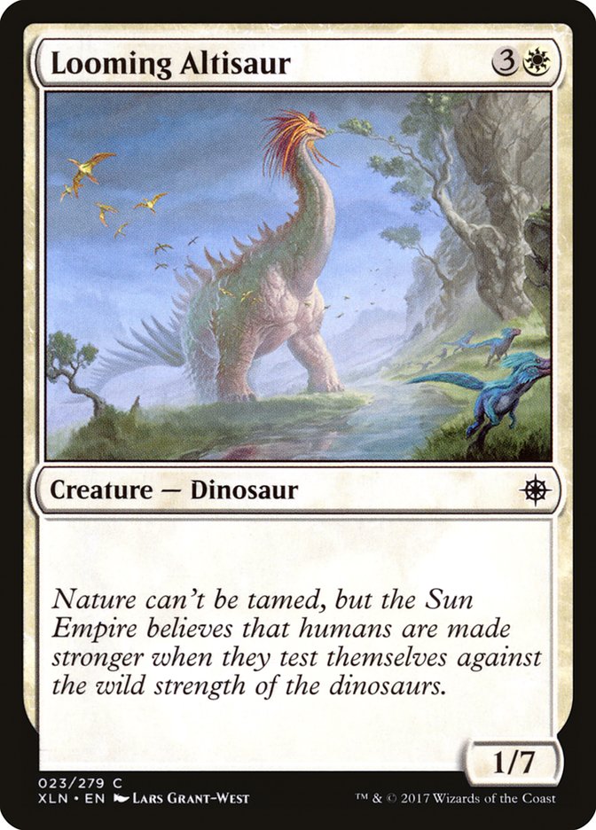 Looming Altisaur [Ixalan] - Magic: The Gathering - Card Brawlers | Quebec | Canada |