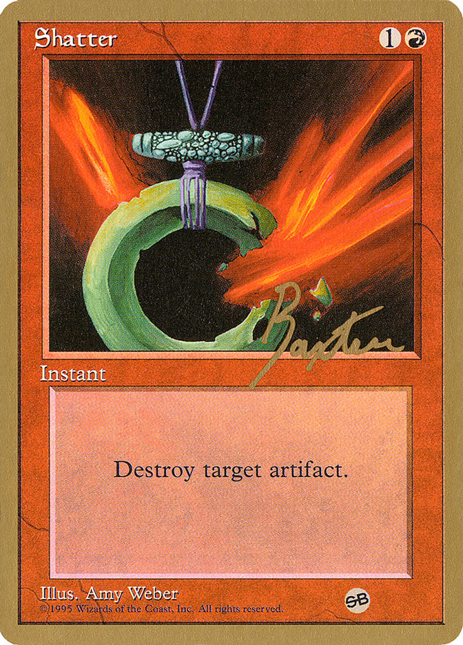 Shatter (George Baxter) (SB) [Pro Tour Collector Set] - Magic: The Gathering - Card Brawlers | Quebec | Canada |