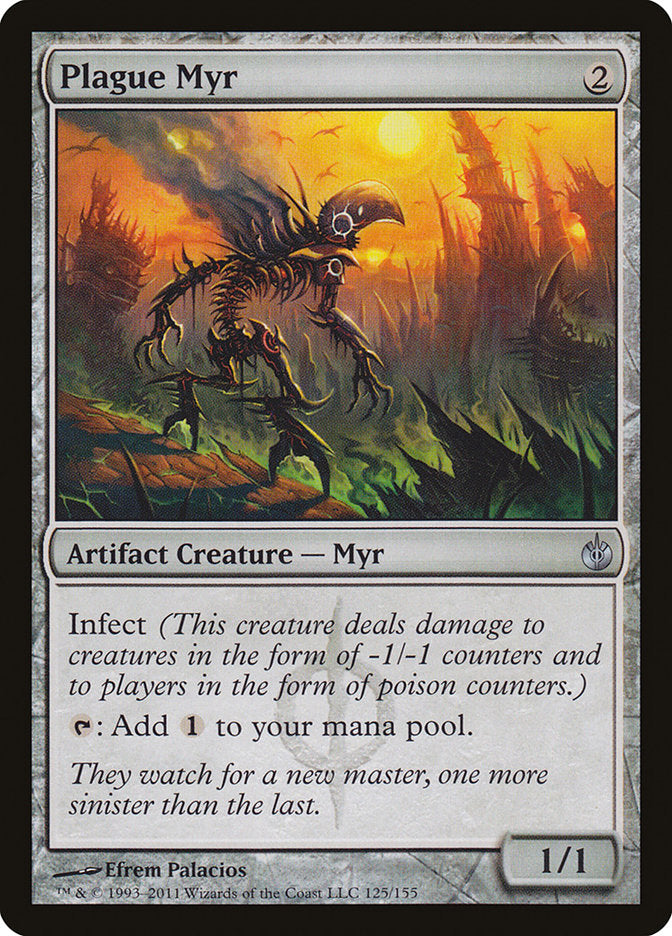 Plague Myr [Mirrodin Besieged] - Magic: The Gathering - Card Brawlers | Quebec | Canada |