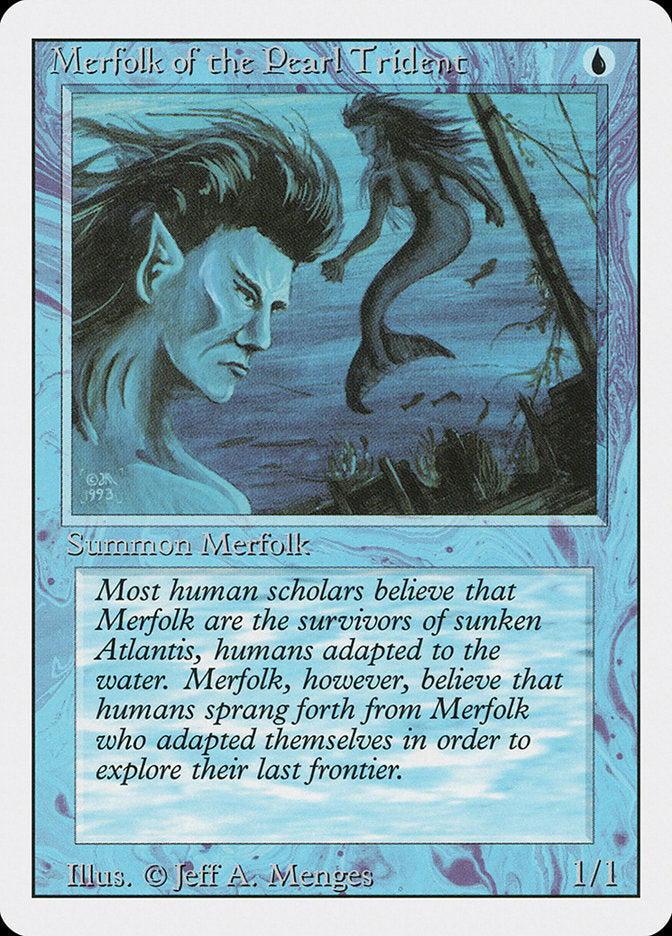 Merfolk of the Pearl Trident [Revised Edition] - Magic: The Gathering - Card Brawlers | Quebec | Canada |