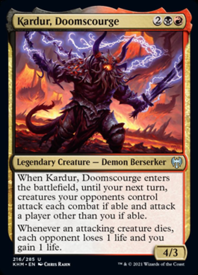 Kardur, Doomscourge [Kaldheim] - Magic: The Gathering - Card Brawlers | Quebec | Canada |