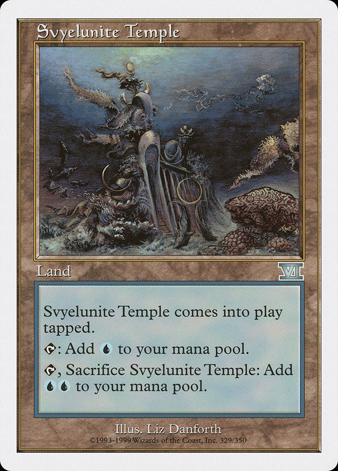 Svyelunite Temple [Classic Sixth Edition] - Magic: The Gathering - Card Brawlers | Quebec | Canada |