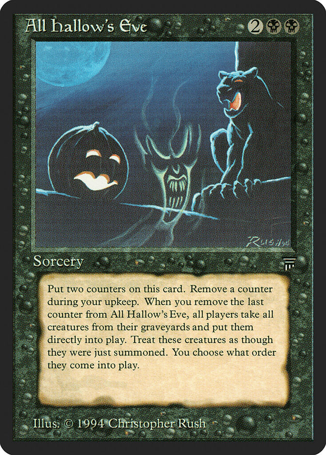 All Hallow's Eve [Legends] - Magic: The Gathering - Card Brawlers | Quebec | Canada |